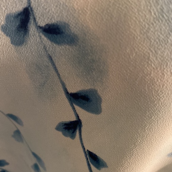 Vintage Fitting Image Floral top size 18/20 shoulder pads & cloth covered button - Picture 6 of 10